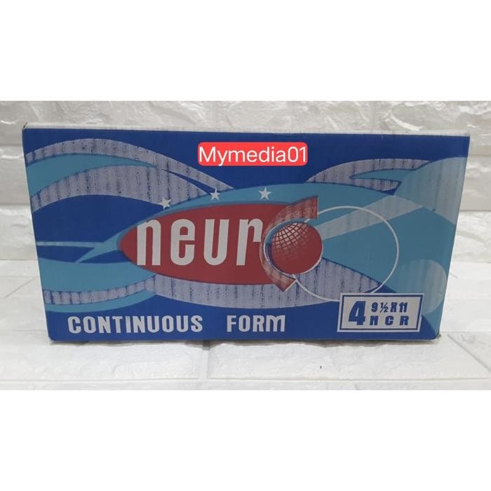 

CONTINUOUS FORM 4 PLY NEURO 9.5 X 11 - KERTAS KOMPUTER MURAH 4 PLY