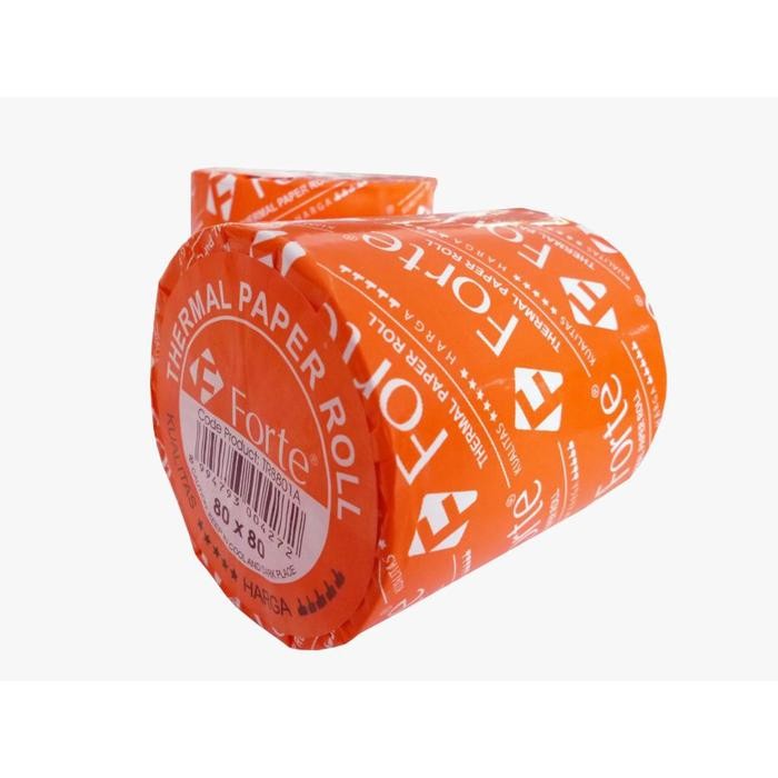 

kertas thermal / Kertas Kasir 80 x 80 mm Forte (60 pcs) 1 karton
