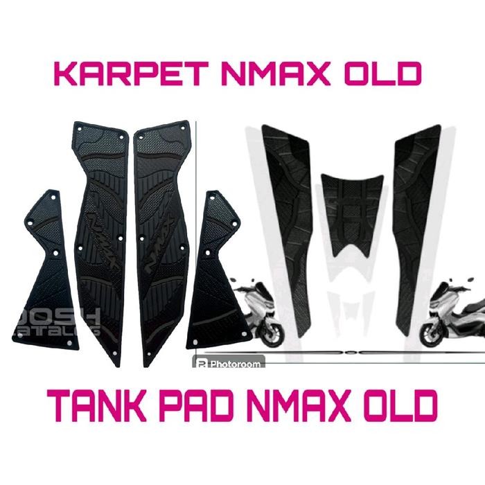 Tank Pad Nmax Old Variasi Nmax 155 Bahan Karet Aksesoris Nmax Old Karpet Motor Nmax 155 Old