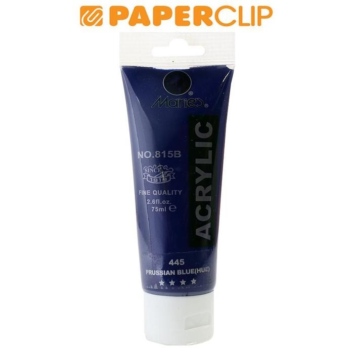 

Stok Baru CAT ACRYLIC MARIES 815B-445 75ML PRUSSIAN BLUE (HUE)