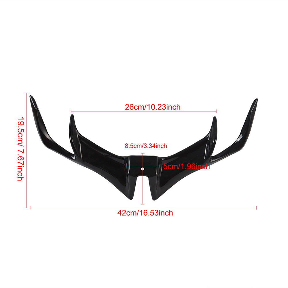 Motorcycle Front Fairing Winglet Wing Guard Cover Trim For YAMAHA YZF R15 YZFR15 2017-2020 Shark Fin