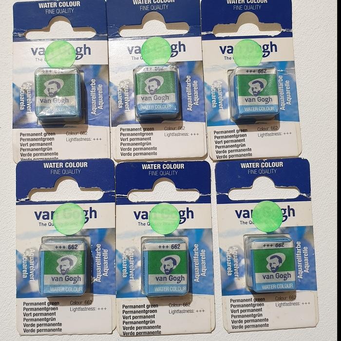 

Stok Baru PROMO DISKON VAN GOGH WATER COLOUR HALF PAN II