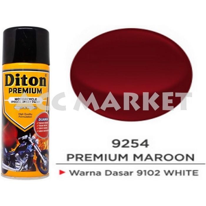 Pilox Diton Premium Pilok Pylox Merah Premium Maroon 9254