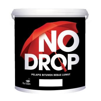 No Drop BITUMEN Cat Waterproofing 4 Kg / Avian No Drop Galon