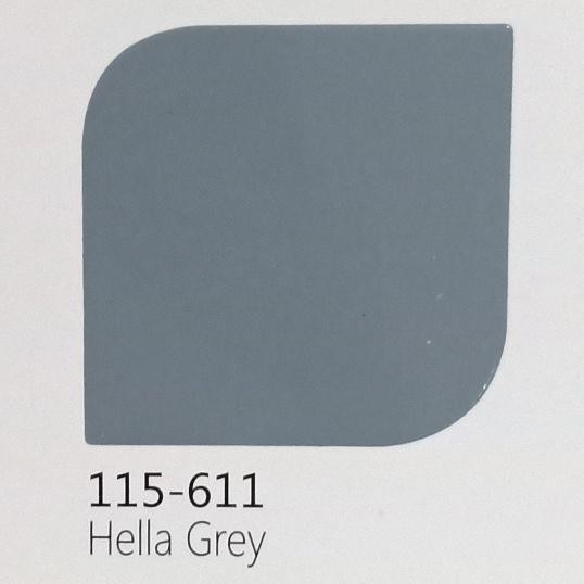 Cat besi Dan kayu Ftalit 1KG hella grey (611)