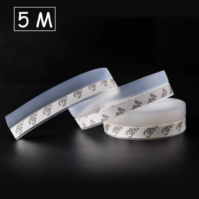 

Stok Baru Lakban Silikon Penutup Celah Pintu Lem Perekat 3M Door Silicone Rubber