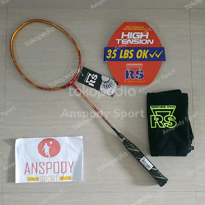 Raket Badminton Rs Dura 35T Plus New Best Quality 100% Original