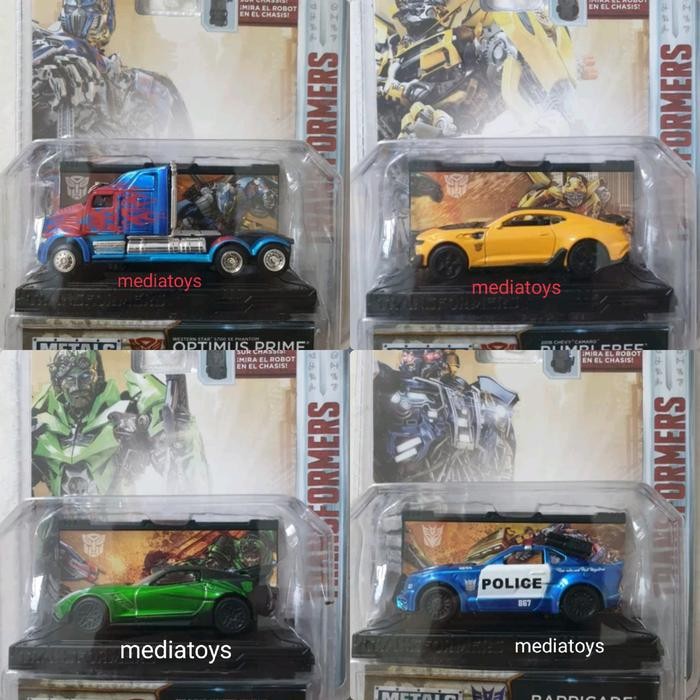 diecast 1:64 jada transformers metal series