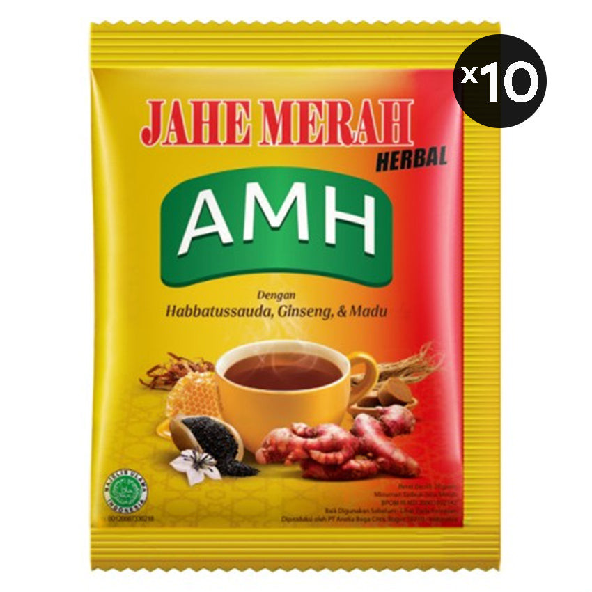 

AMH Jahe Merah Herbal - 10 Sachet