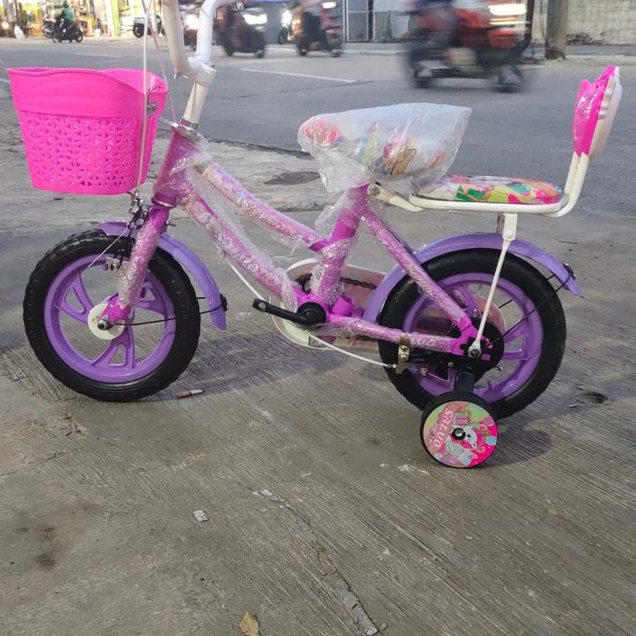 Sepeda Anak Perempuan 3 Tahun Ban Eva Ban Busa