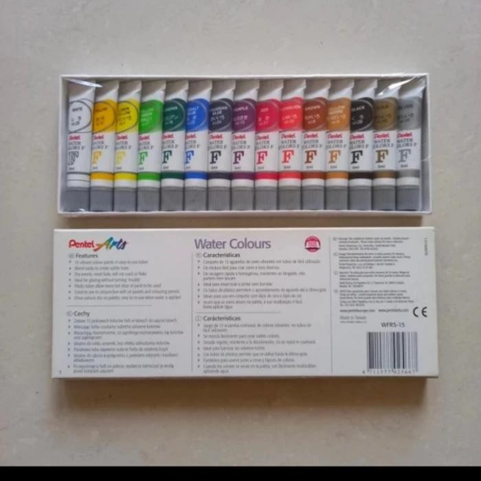 

Cat Air Pentel 15 Warna Watercolour
