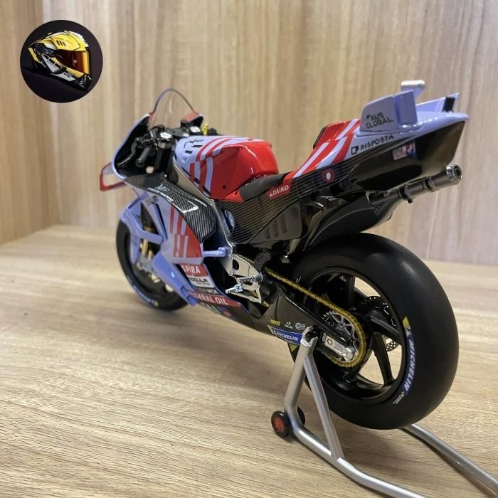 Marc Marquez & Alex Marquez Gresini Motogp Gp23 Miniatur Motor Skala 1/12 By Kiloworks Pasti Diskon