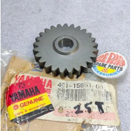 Gigi Slah idle RS125 25T Lawan gear Selah stater RS 125 Ori Yamaha 401 Limited Item Barang Langka Sp