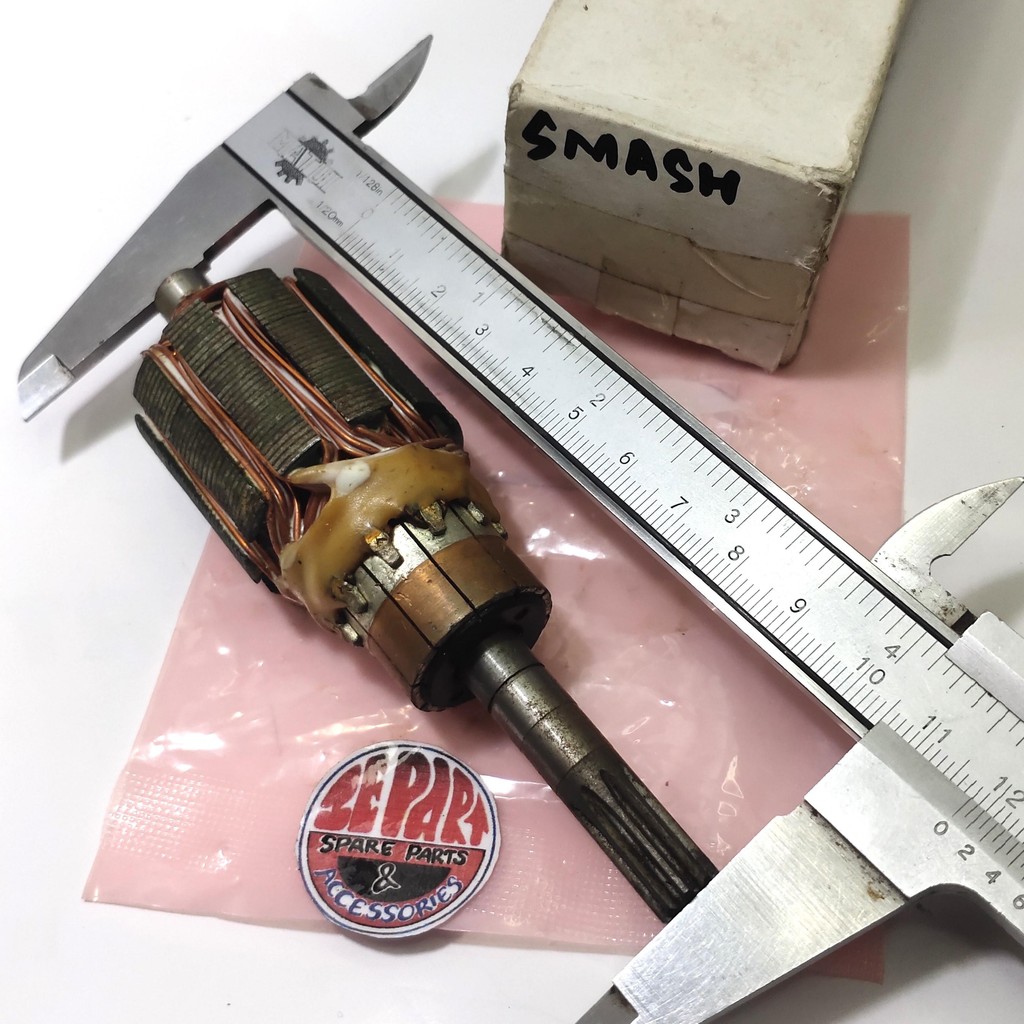 Angker Dinamo Stater Smash Armatur Starter Suzuki Smash Limited Item Barang Langka Spare Part Motor 