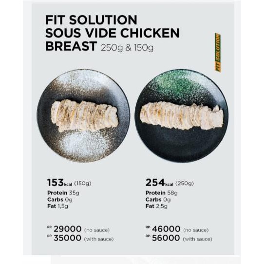 

(Allthebest) Sous Vide Chicken Breast Boneless & Skinless, High Protein & Healthy