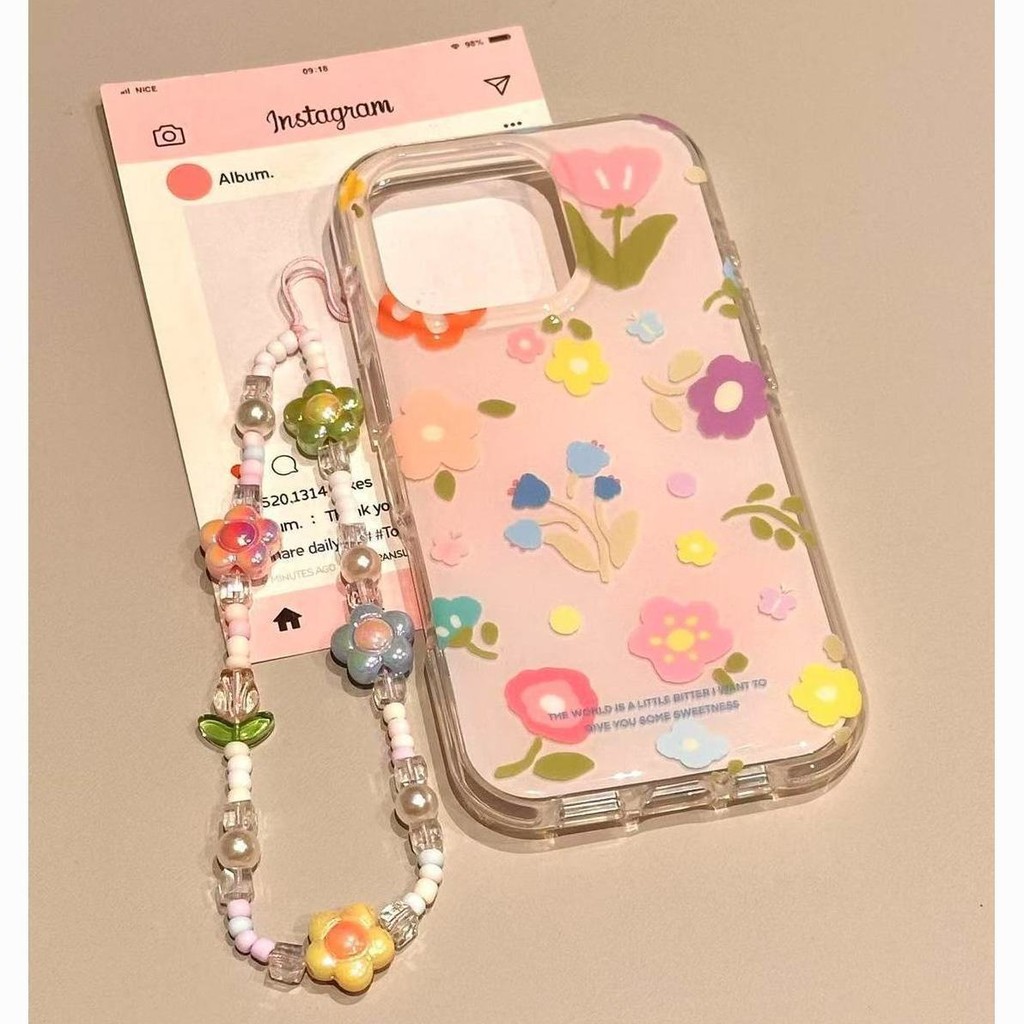 Musim Semi Bunga Soft Casing Hp VIVO V60 Lite Y400 V60 V50 V40 Lite Y29 Y19S Y19S Pro Y75 Y21S Y27S 