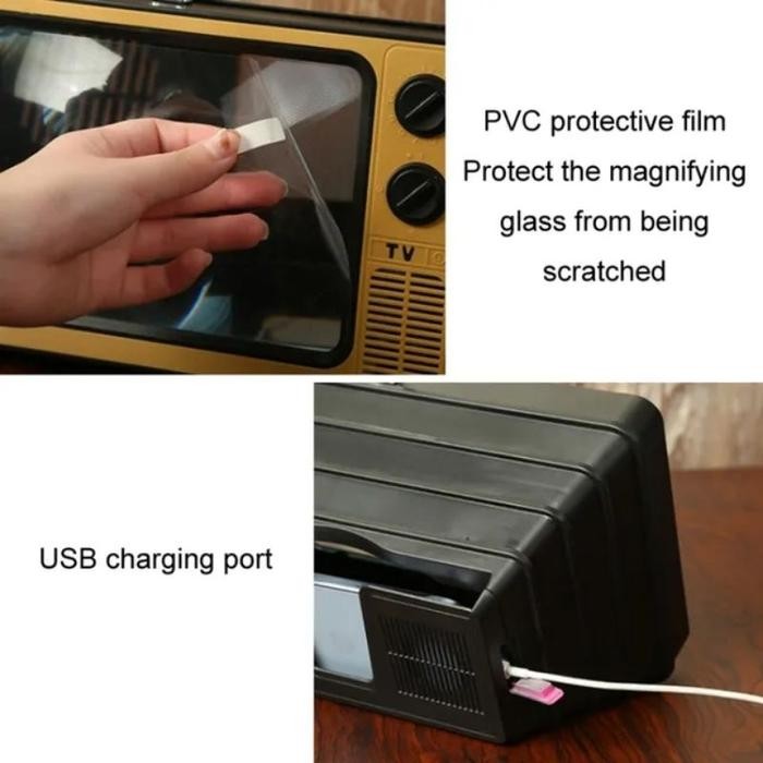 TERBARU KACA PEMBESAR LAYAR HP SMARTPHONE MODEL TV KUNO 12IN 12" INCH / SCEEEN TERMURAH