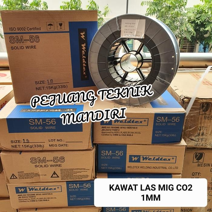 Kawat Las Co2 1Mm / Solid Mig Wire 1Mm / Wire Co 1 Mm Aws 70S-6