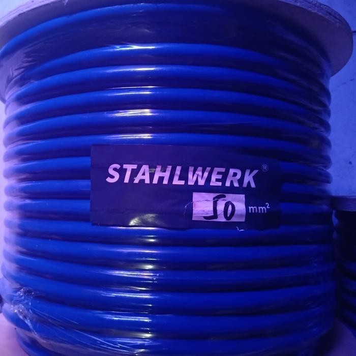 Kabel Las 50Mm Stahlwerk Full Tembaga
