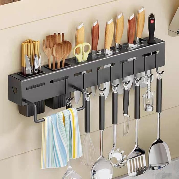 Rak Pisau Dapur Serbaguna / Rak Gantung Pisau Dapur R012