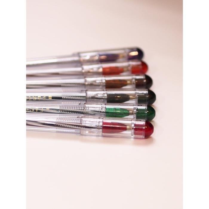 

Kenko Stationary - Ballpoint /Pulpen Faster C800 , 0.7Mm Isi 12 Pcs- Black