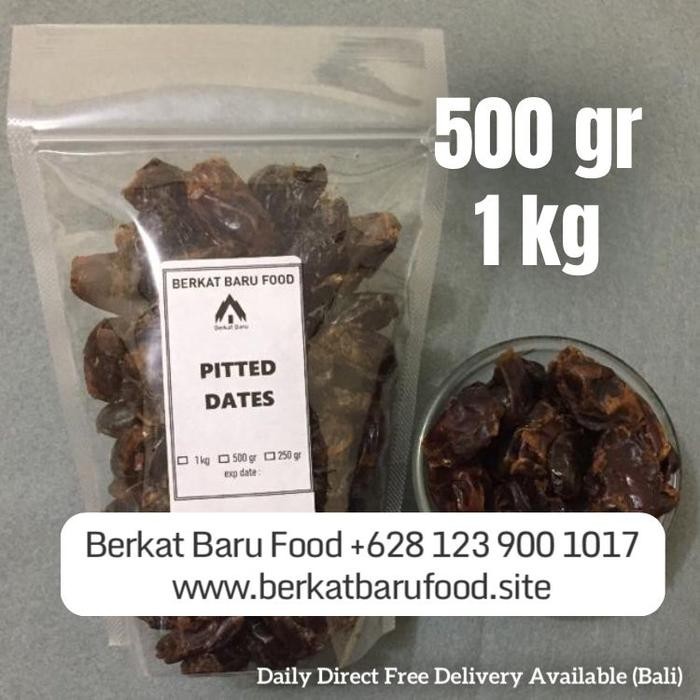 

TERLARIS Pitted Dates / Dried Date / Dry Dates / Kurma Tanpa Biji 1 Kg READY STOCK