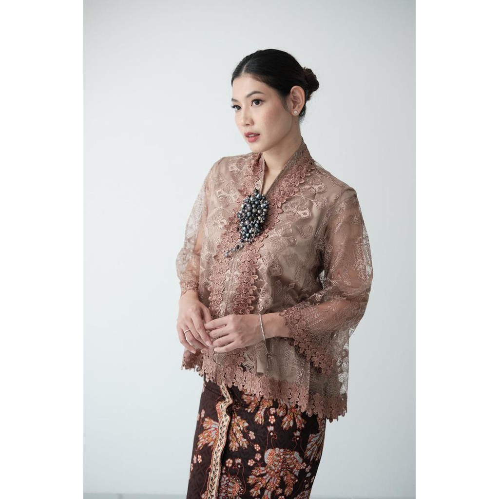 Rose - Kebaya Modern Renda Rose Gold