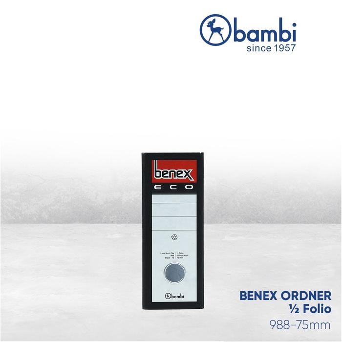 

Bisa Termin! Benex Eco Lever Arch File Ordner Voucher Black Jumbo Size 75 Mm Original