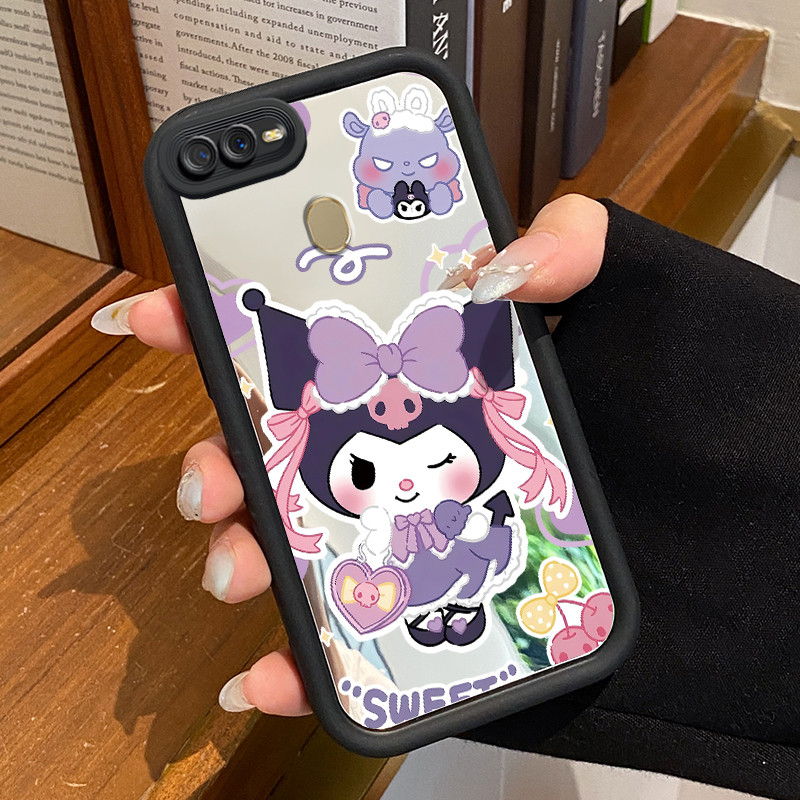 Casing Hp OPPO A7 OPPO A5s OPPO A12 OPPO A12S A11k Case Casing Cesing Pelindung Cermin Silikon Kesin