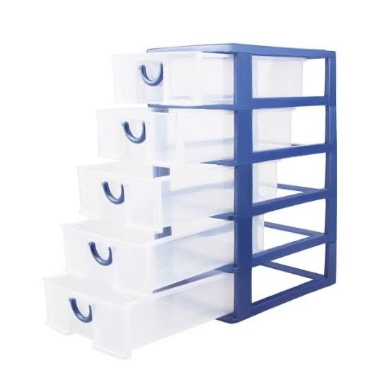 SRIY Rak Laci Mini Kontainer 5 Susun Komet Star Victory