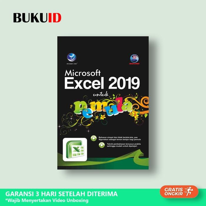 

Buku Microsoft Excel 2019 Untuk Pemula