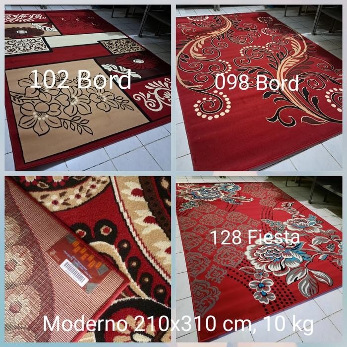 VFTD Karpet Permadani Besar Jumbo Moderno 210X310 Cm