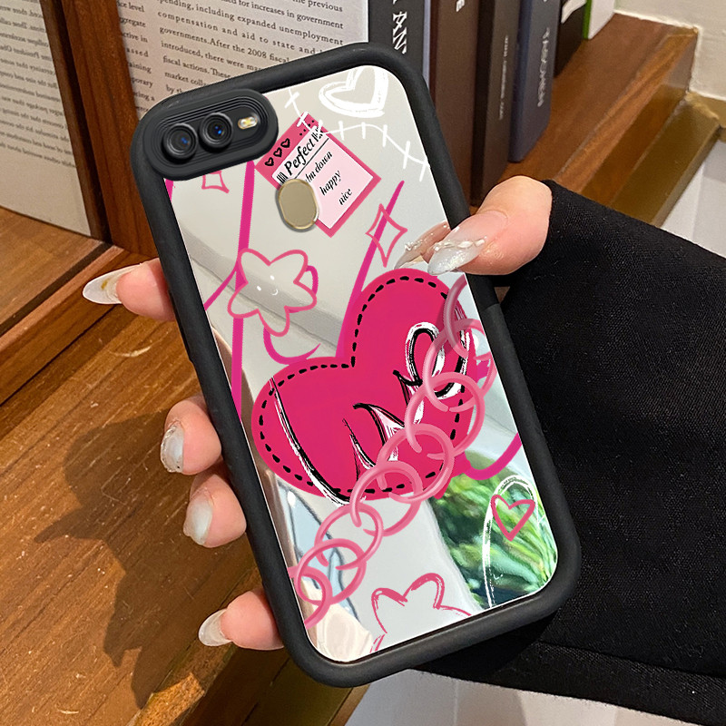 Casing Hp OPPO A7 OPPO A5s OPPO A12 OPPO A12S A11k Case Casing COOL Love Text Silikon Kesing Cesing 