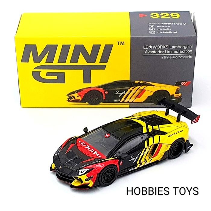 Mini GT 329 LB WORKS Lamborghini Aventador Limited Edition