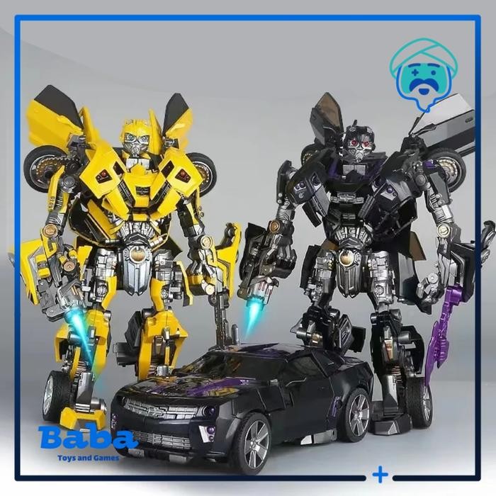 Mainan Robot WeiJiang Transformers Deformation Bumblebee Camaro M03
