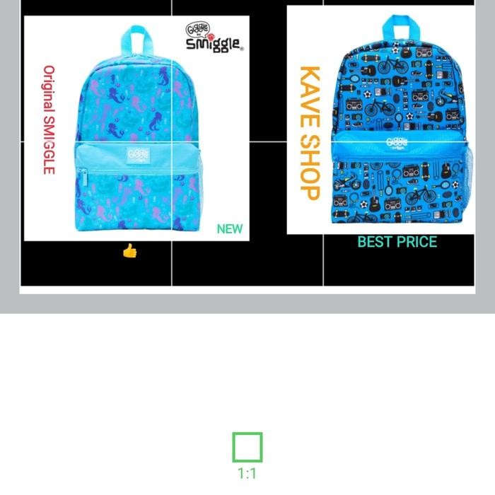 Smiggle Bag Bag Pack Giggle - Original Smiggle - New