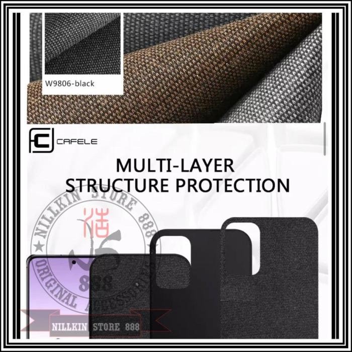 TERBARU VIVO X80 / X80 PRO CASE DENIM JEANS CAFELE ORIGINAL HARD CASING SOFT TERMURAH