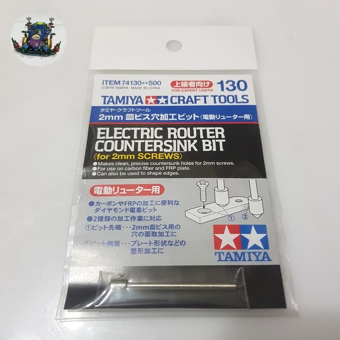 tamiya 74130 tamiya router countersink bit