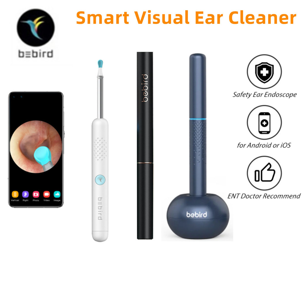 Bebird R1+ R3 T15 M9S Smart Visual Ear Cleaner Otoscope Minifit With 3.5mm Ear Camera Ear Wax