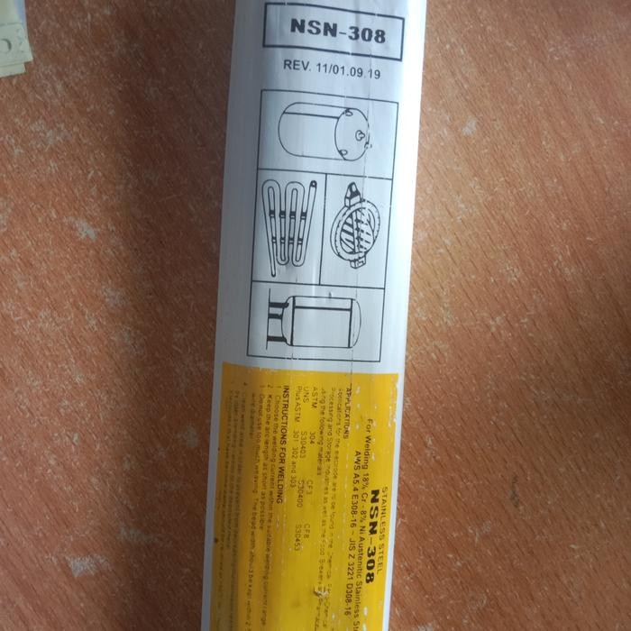 KAWAT LAS NSN 308 2.0 MM NIKKO STEEL NSN 308 2.0