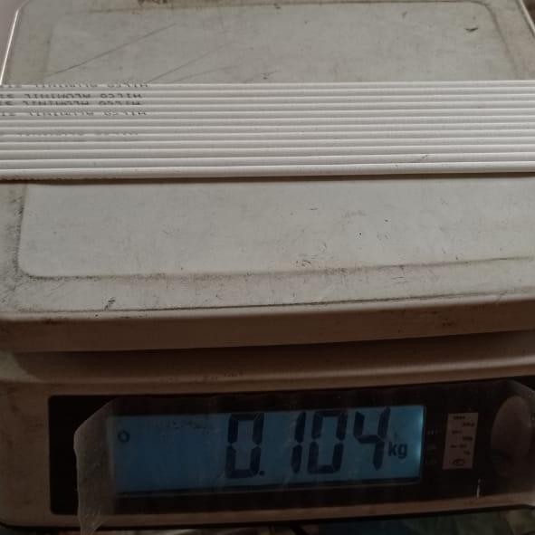 KAWAT LAS LISTRIK ALUMINIUM 4043 3.2MM ECERAN 1 ONS 7 BATANG