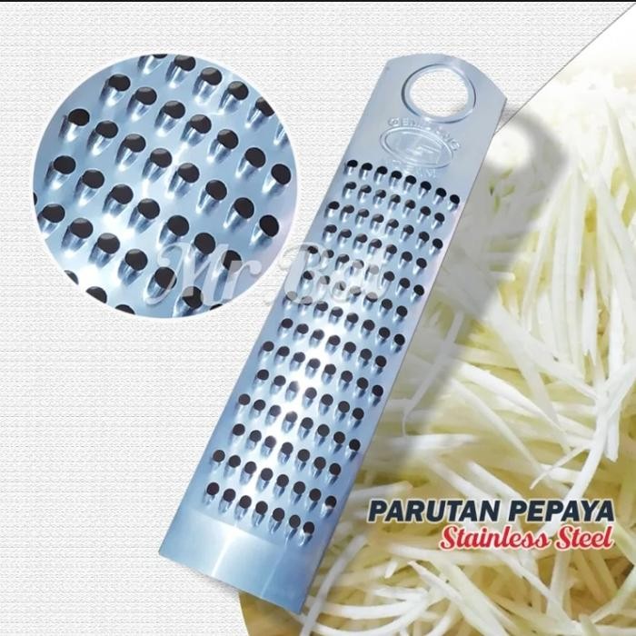 (Allthebest) Parut Growol Parut Pepaya Stainless Steel Parutan Serbaguna Manual