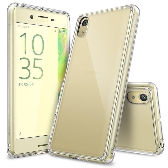 TERBARU ORIGINAL RINGKE FUSION CASE CASING SONY XPERIA X PERFORMANCE TERMURAH