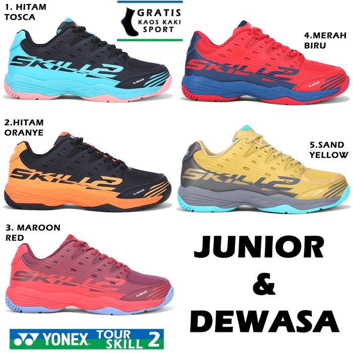 Sepatu Badminton Anak Dan Dewasa Yonex Tour Skill 2 Original Sepatu Badminton Yonex Tour Skill 2
