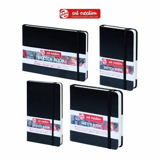 

art creation hard cover sketch book 140gsm (multi media)