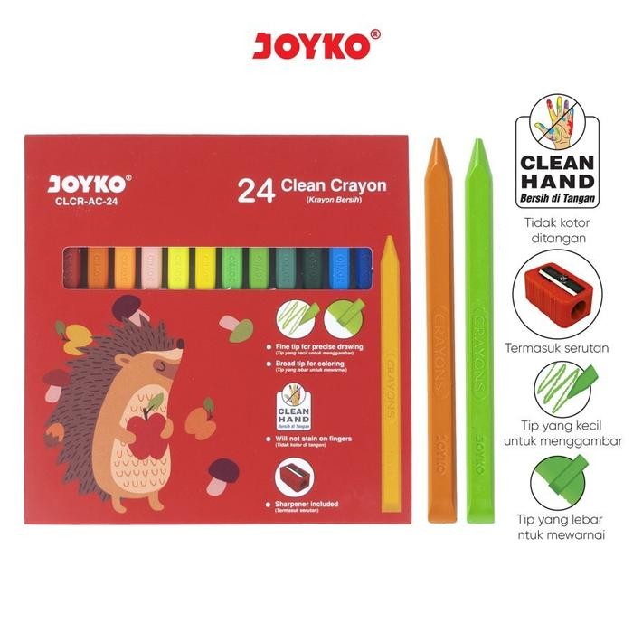 

JOYKO CLEAR CRAYON CLCR-AC-24 [ SET ]