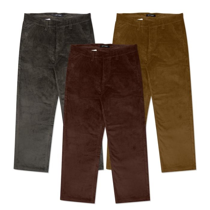 SIAPKIRIM LONGPANT CORDUROY / CELANA PANJANG CORDUROY / CORDUROY PANT / LOOSEPAN READY STOCK