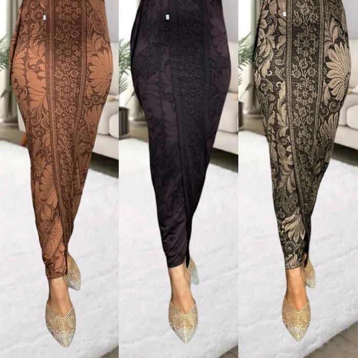 ORIGINAL Rok batik kamen jadi melar strait kain denim tebal bali READY STOCK