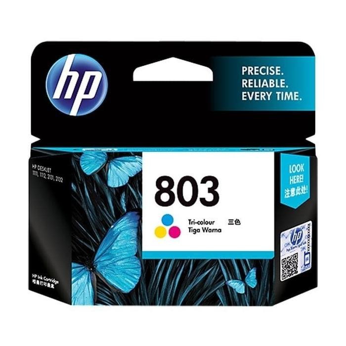 MASRI Tinta Printer Hp 803 Colour Original Deskjet 1111 1112 2131 2132