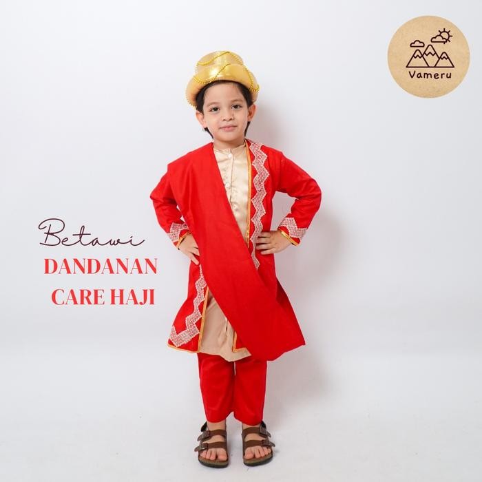 BAJU ADAT BETAWI PENGANTIN ANAK LAKI LAKI